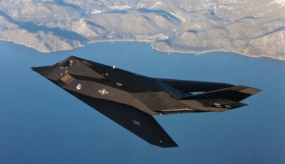 Actual stealth fighter