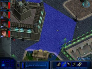 You can toggle the display of vision cones - this is where the guard can see. Don't stand there. Obviously.
