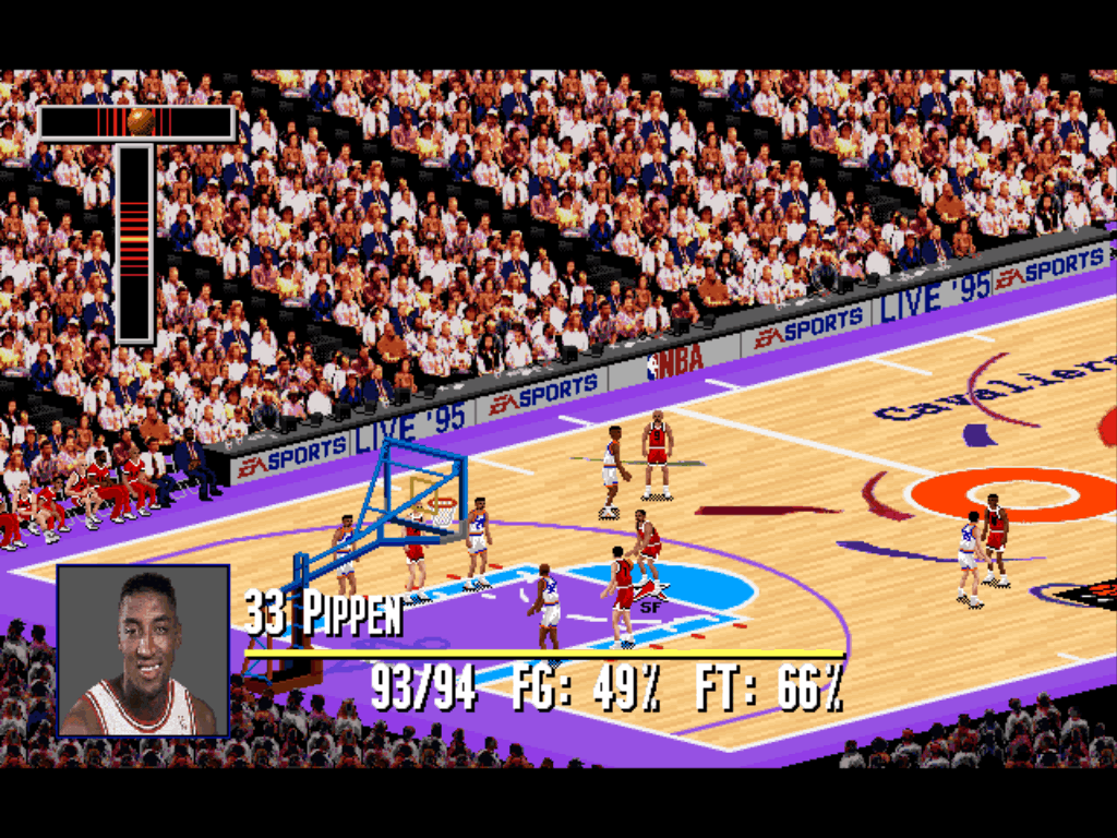 NBA Live 95 A Force for Good classic PC gaming